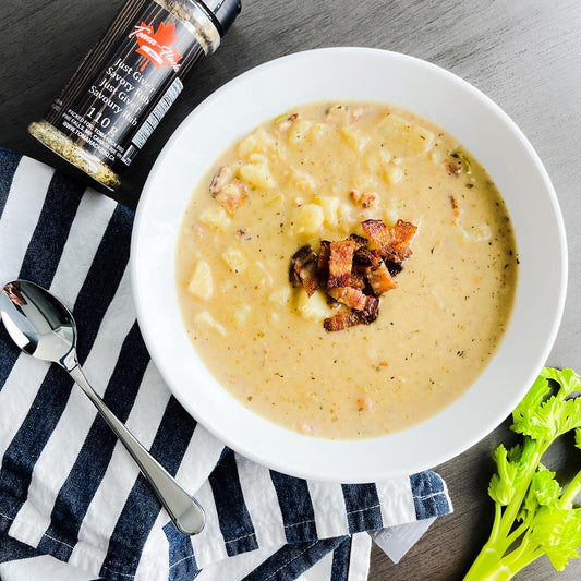 Cream of Potato Bacon Soup