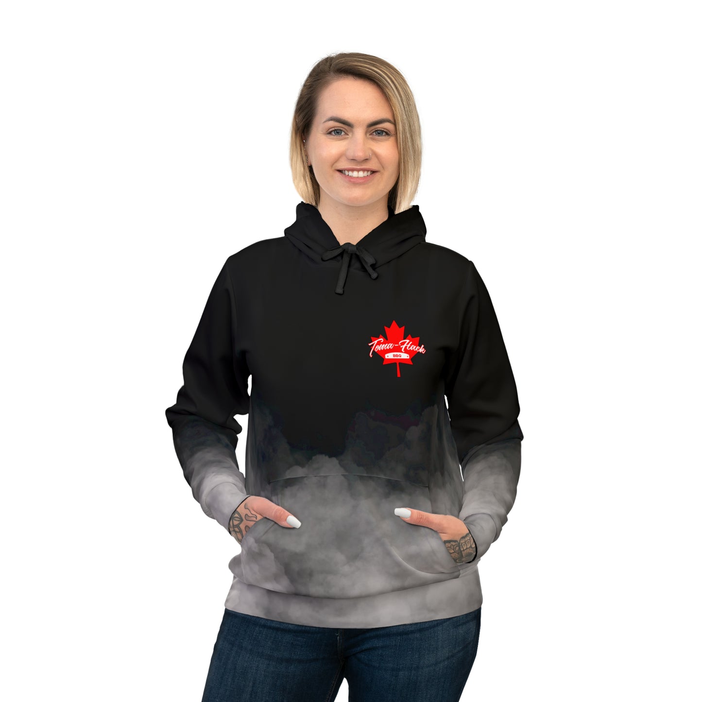 Athletic Smoke Hoodie (AOP)