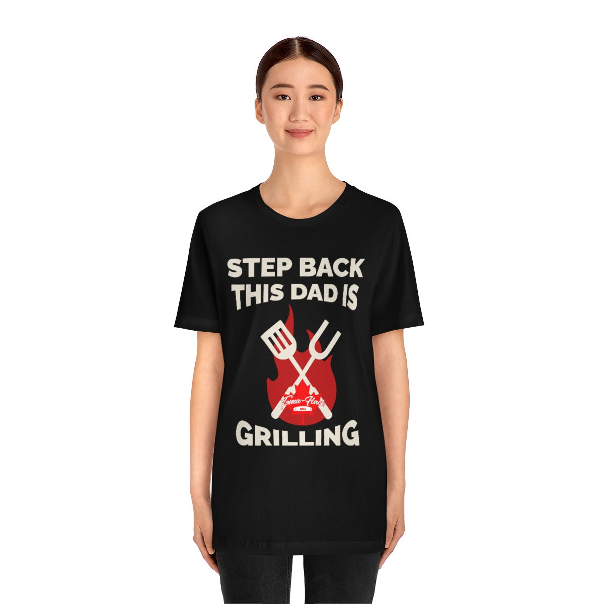 Dad is Grilling Unisex Jersey Short Sleeve Tee