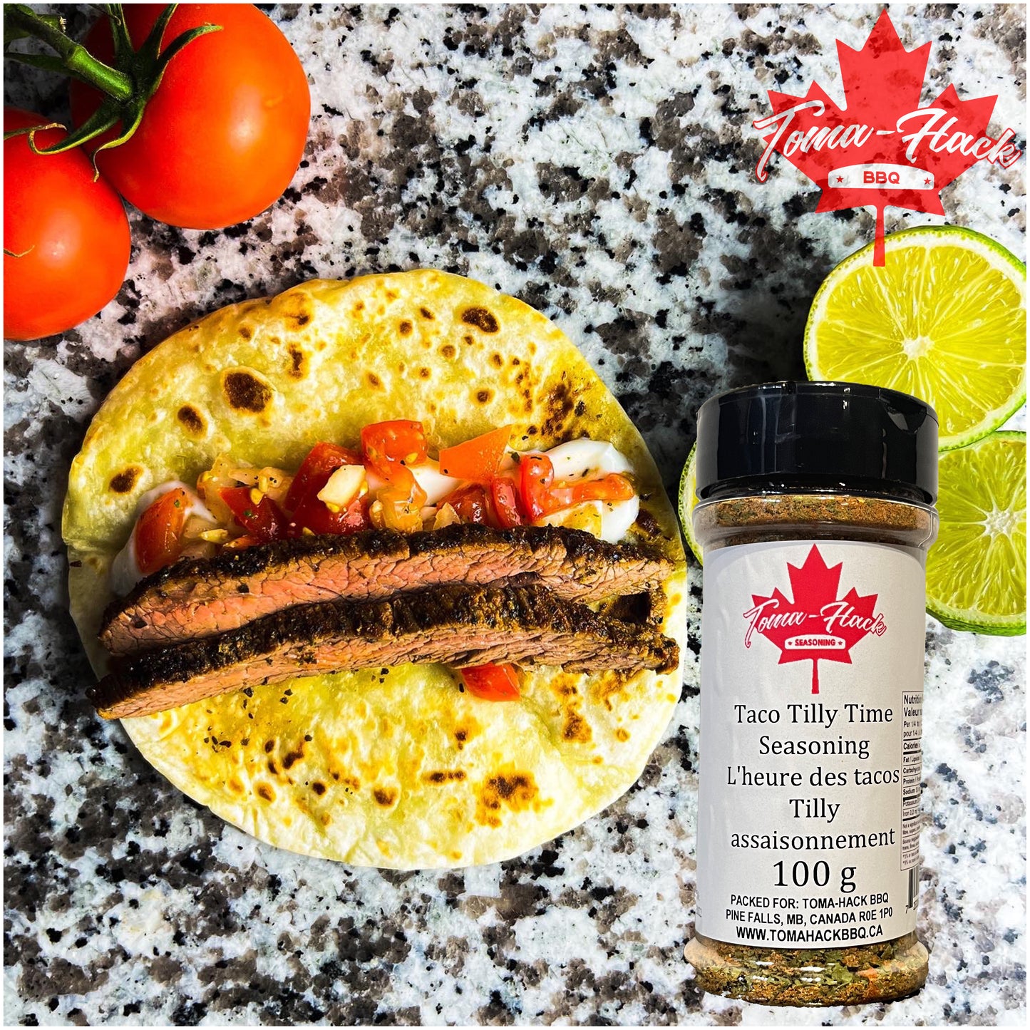 Taco Tilly Time Seasoning – toma-HACK BBQ